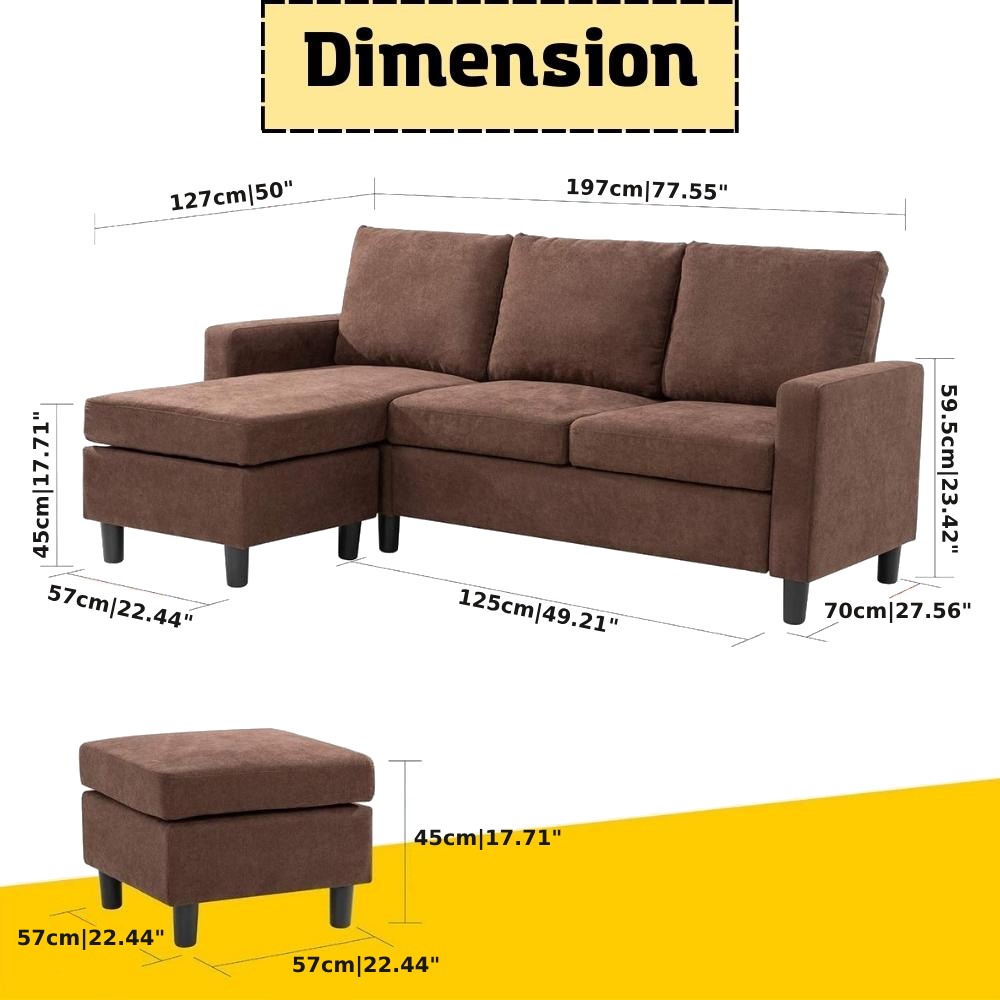 L-Shaped Couch product detail