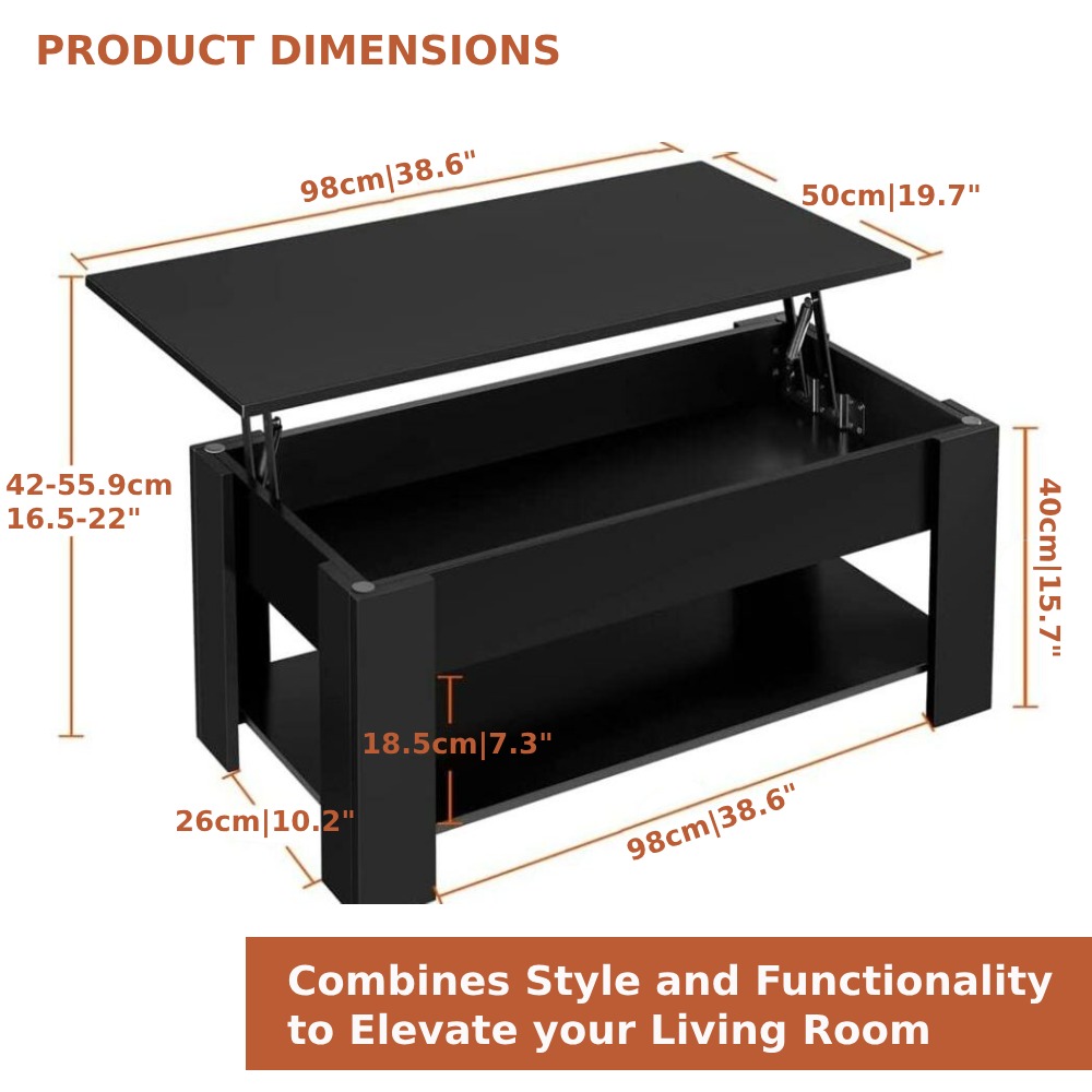 Lift Top Coffee Table product detail